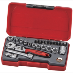 24 Piece 1/4\" Drive Socket Set